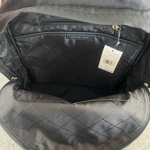 Michael Kors Beautiful Black Backpack - Picture 6 of 11